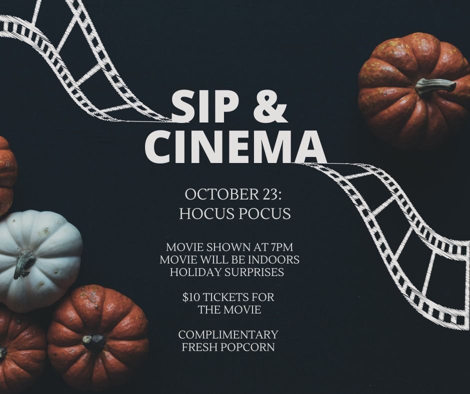 Halloween Sip & Cinema