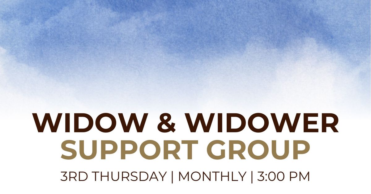 Widow & Widower Support Group