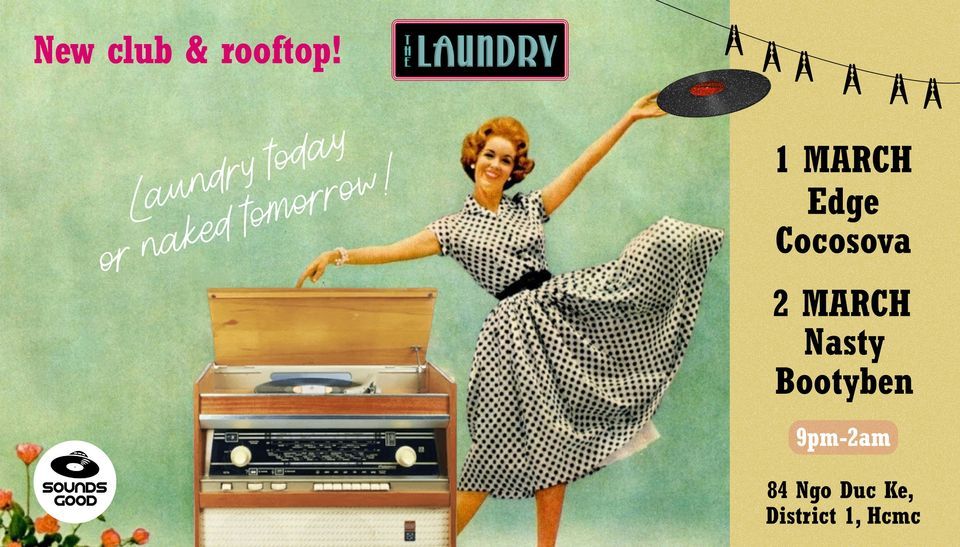 The Laundry club & rooftop opening in District 1!