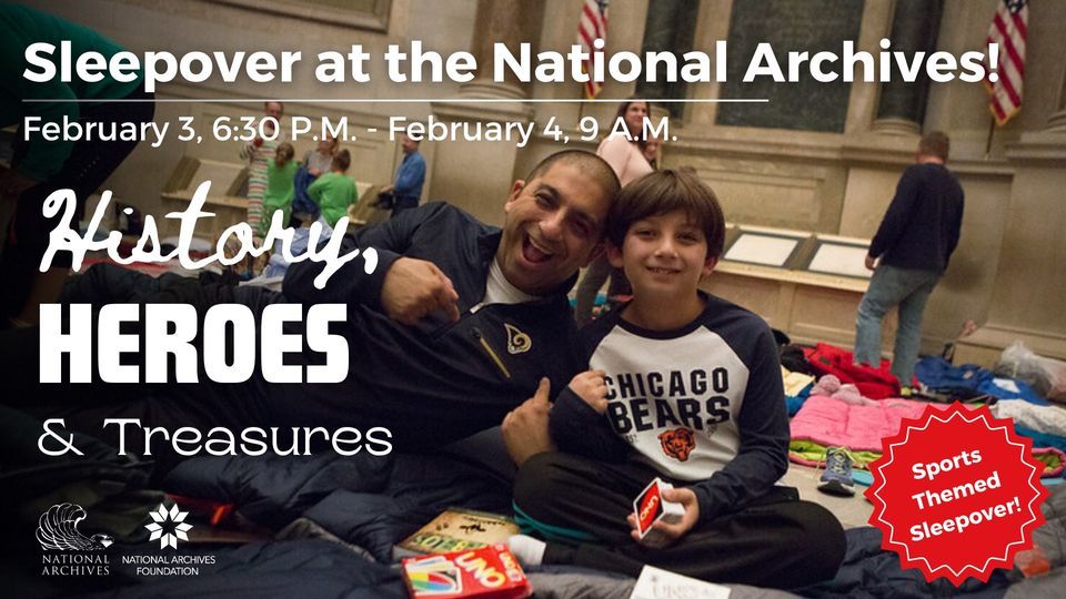 Sleepover at the National Archives!