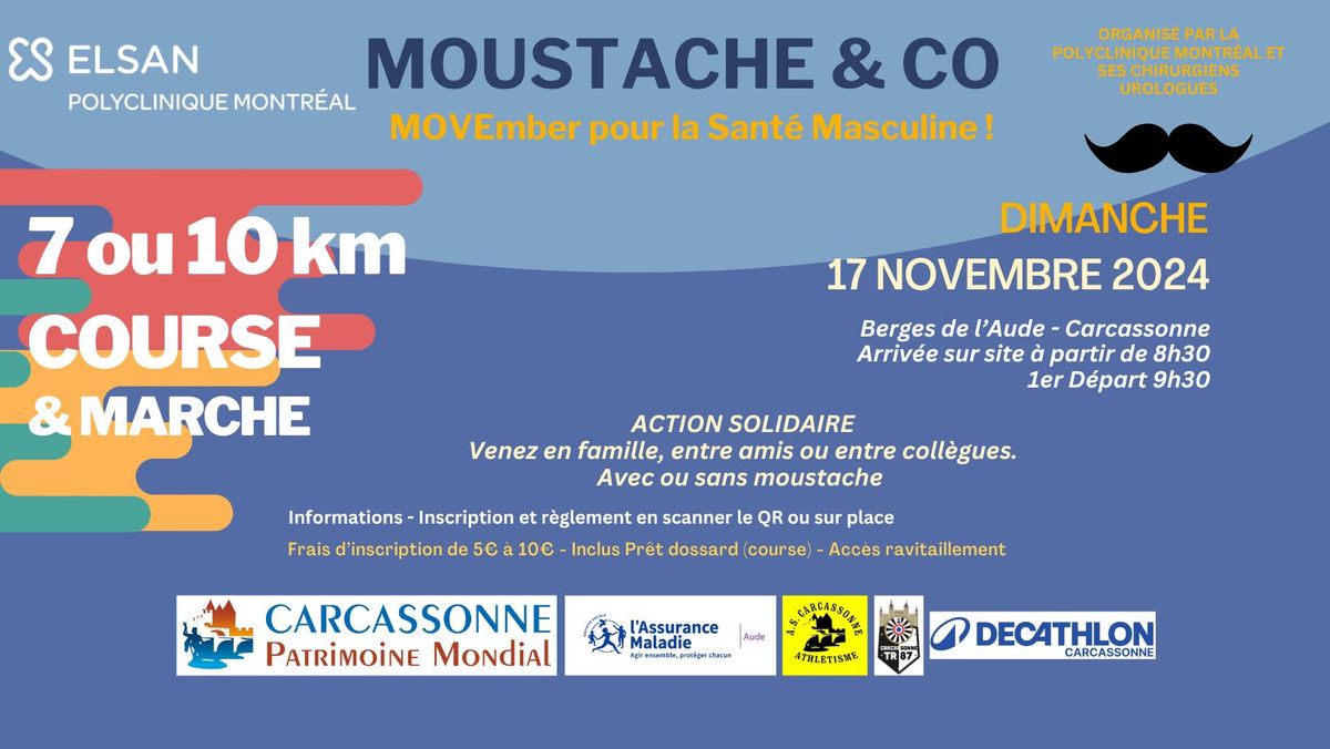 Moustache & Co : MOVEmber pour la sant\u00e9 masculine 