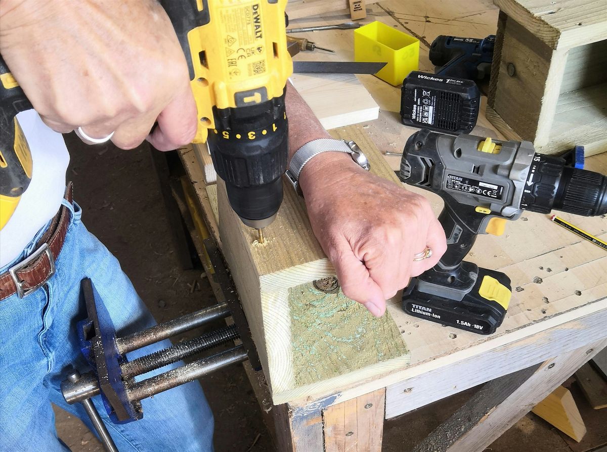 BASIC WOODWORK - WHOLE DAY CLASS - GARDEN SPECIAL