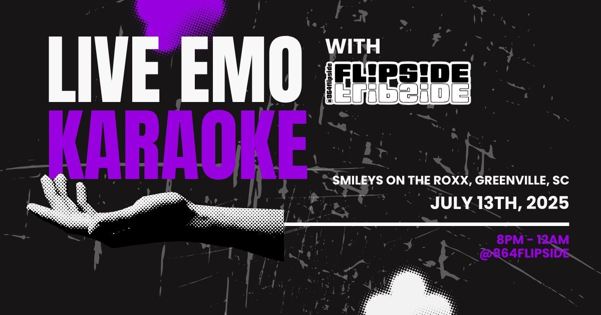 Flipside HOSTS Live Band Karaoke: EMO EDITION