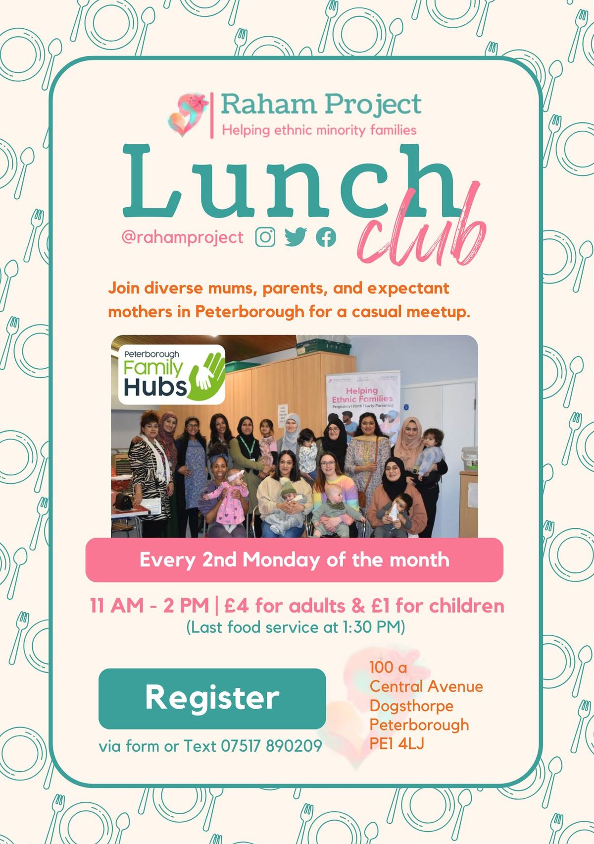 Raham Project Lunch Club