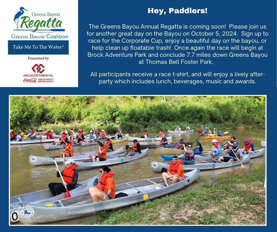 The Annual Greens Bayou Regatta