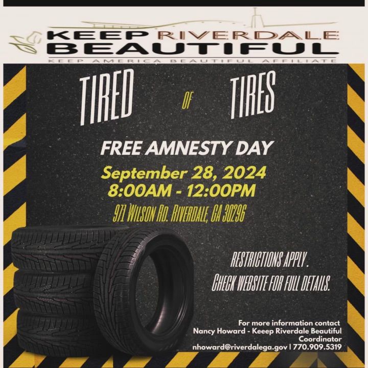 Tired of Tires Amnesty Day