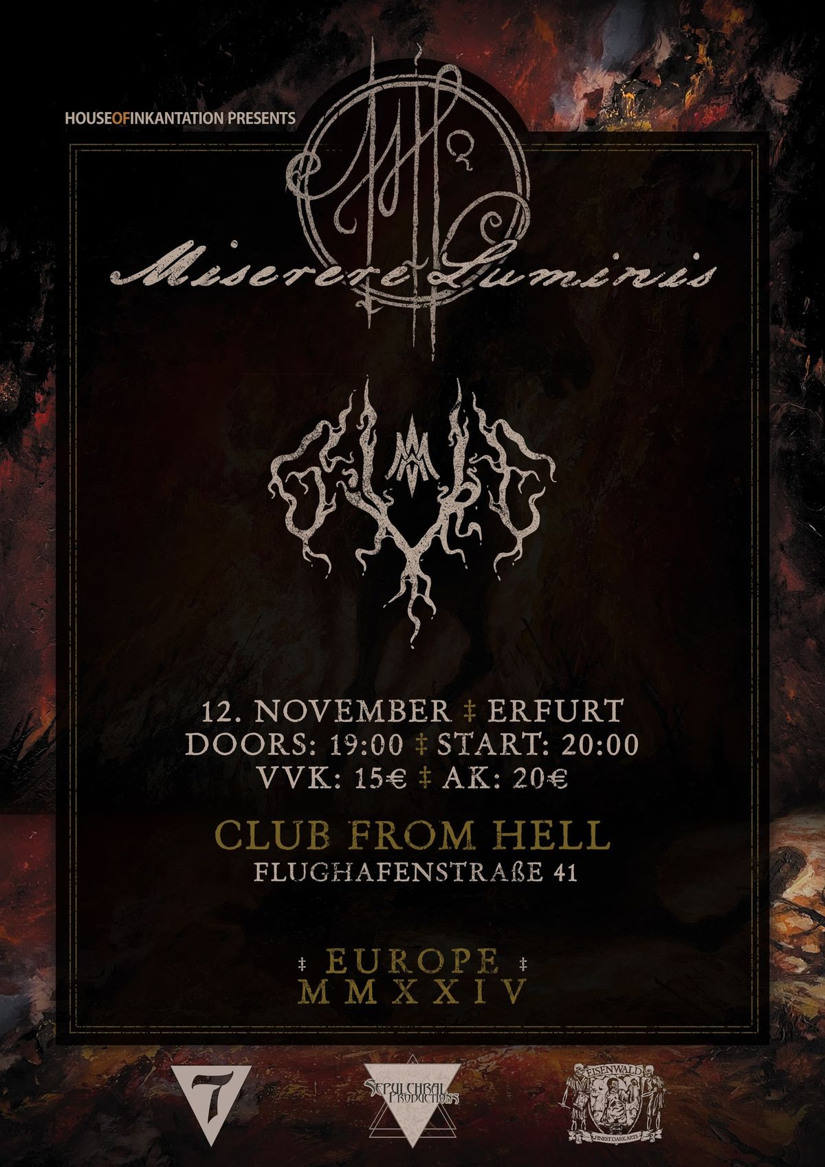 MISERERE LUMINIS \/ GIVRE \u2013 ERFURT- CLUB FROM HELL