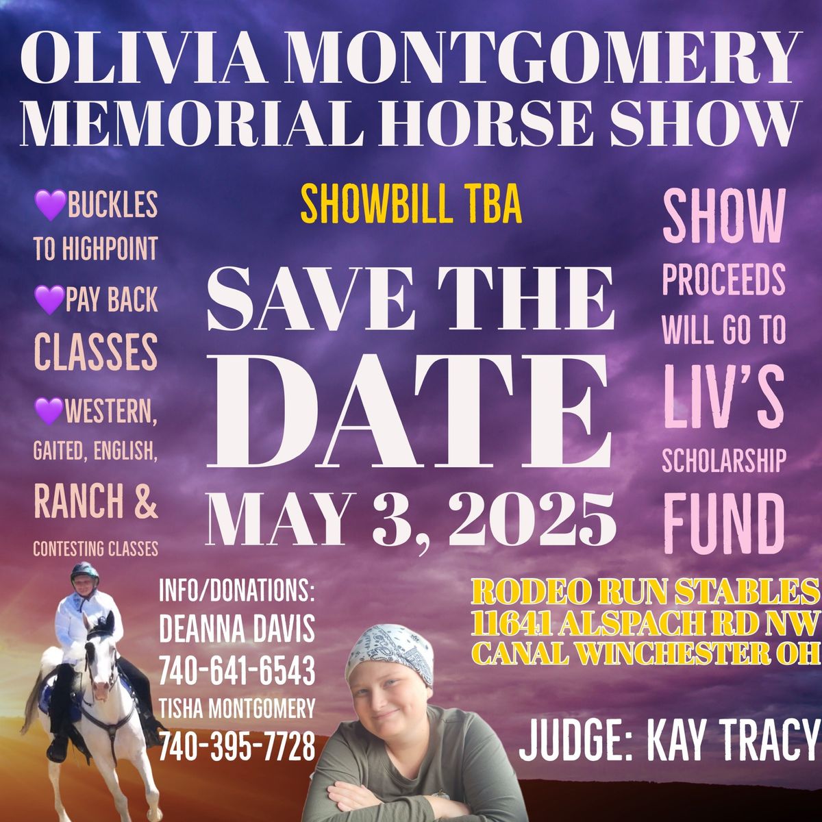 Olivia Montgomery Memorial Horse Show 