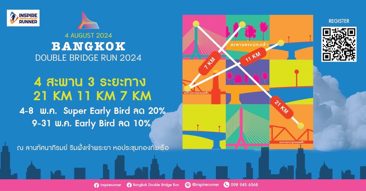 Bangkok Double Bridge Run 2024