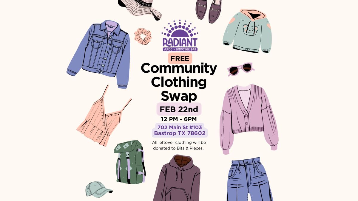 Community Clothing Swap 