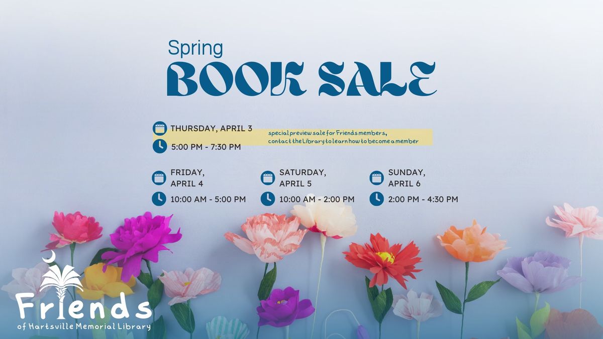 Spring Book Sale