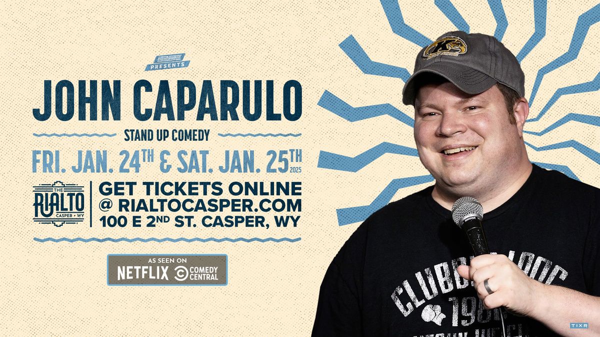 John Caparulo (Stand-Up Comedy) - Night 1 @ The Rialto