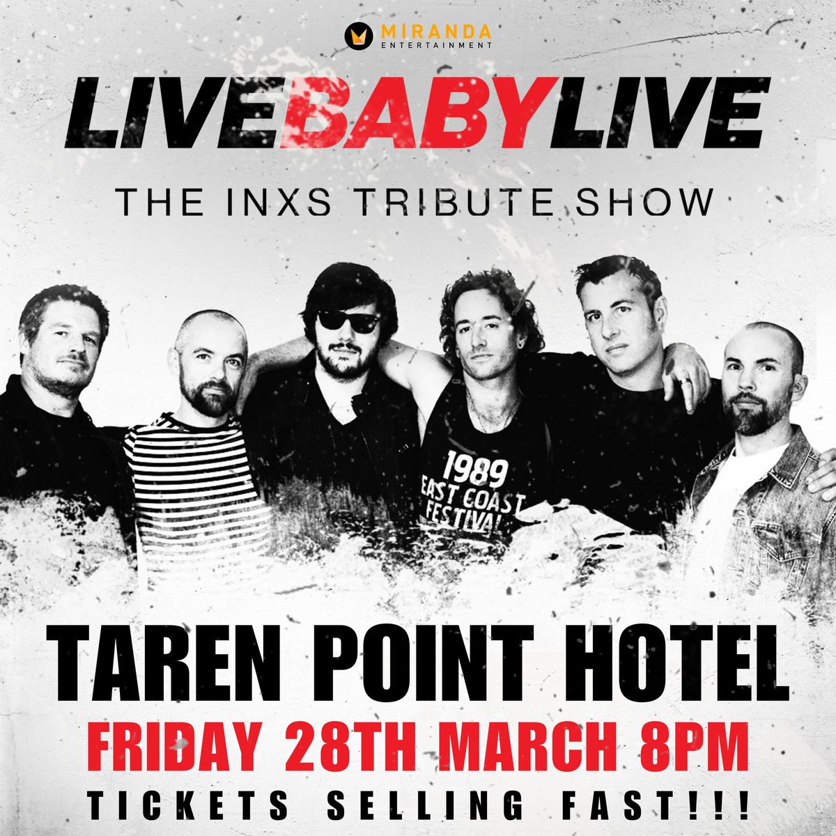 TAREN POINT HOTEL | LIVE BABY LIVE THE INXS TRIBUTE SHOW