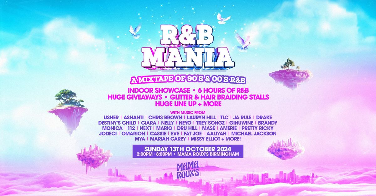 RNB MANIA | Birmingham 90s & 00s Showcase