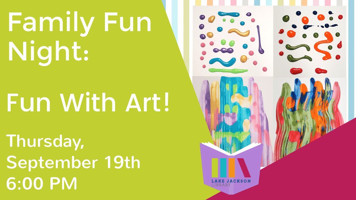 Family Fun Night: Fun With Art