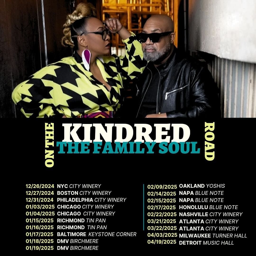 Kindred the Family Soul at City Winery - Chicago