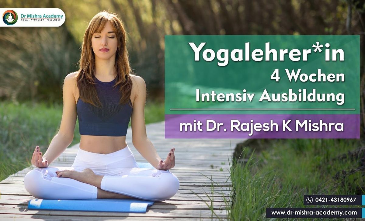 Yogalehrer*in 4 Wochen Intensiv-Ausbildung Hamburg