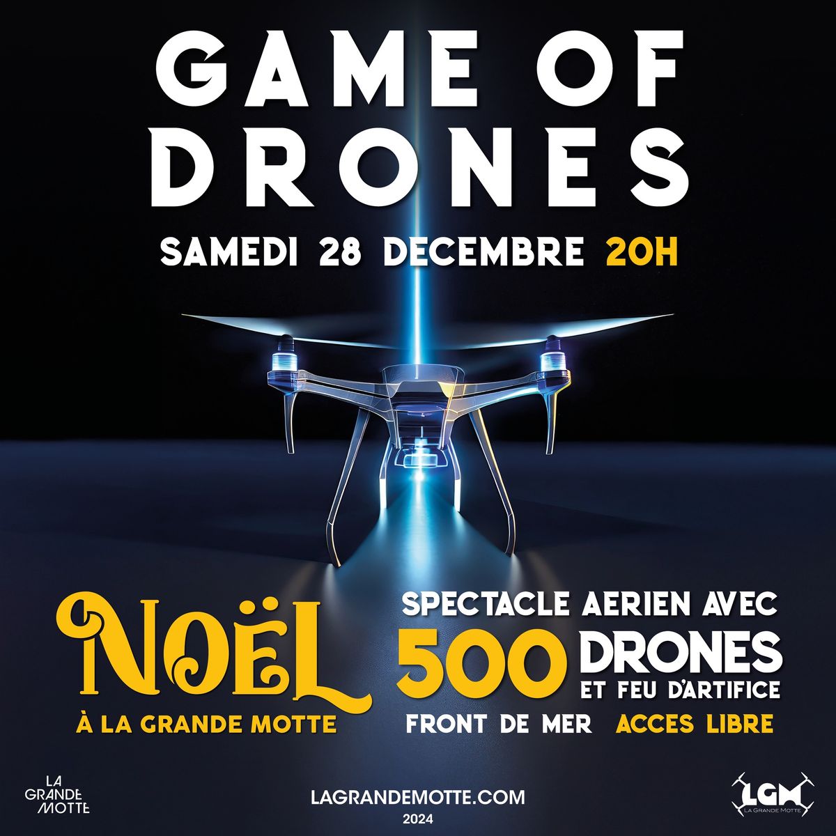 \ud83d\udef0\ud83c\udf86 Drones et feu d'artifice