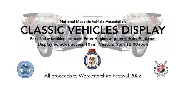 MASONIC VEHICLE DISPLAY