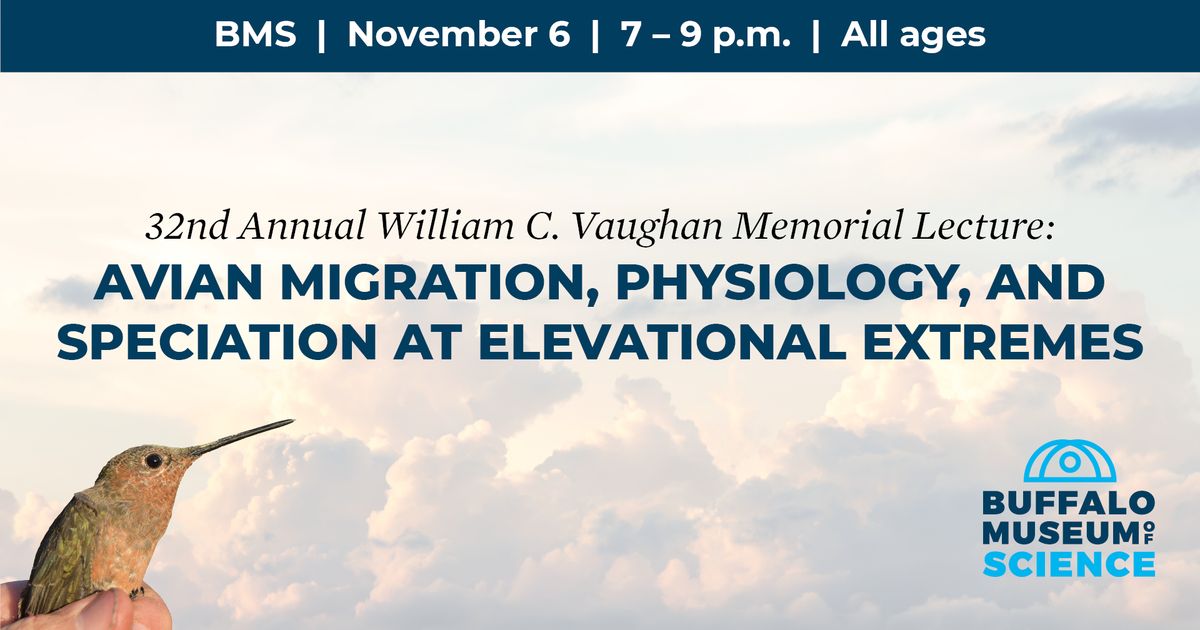 32nd Annual William C. Vaughan Memorial Lecture