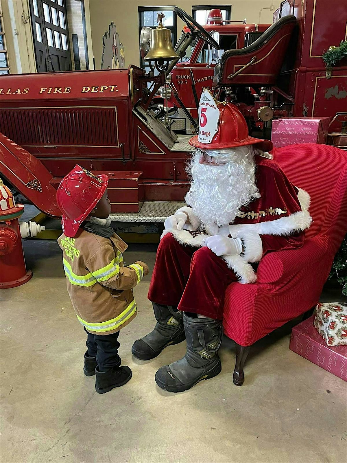 Santa at the Station