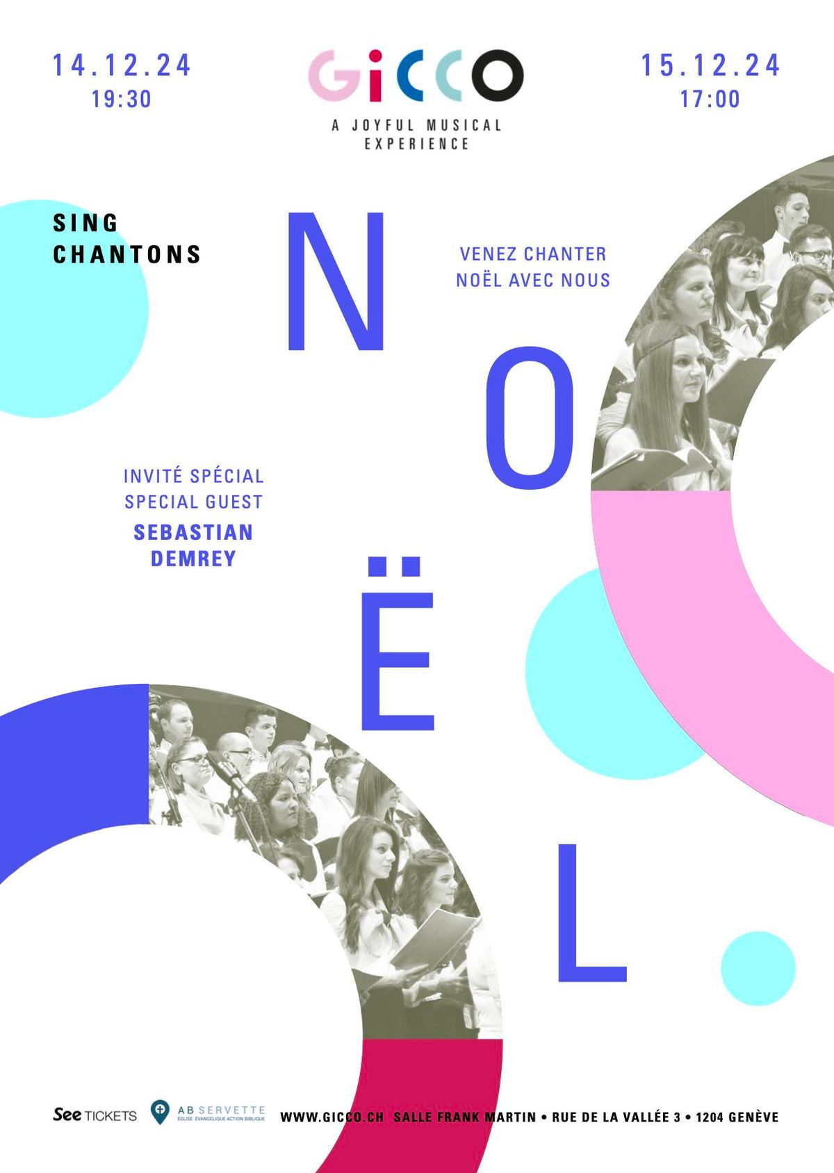 Chantons No\u00ebl ! Sing Noel! avec Sebastian Demrey 