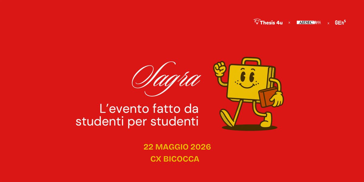 La Sagra dello studente