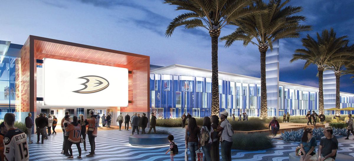 Parking Anaheim Ducks at Vegas Golden Knights