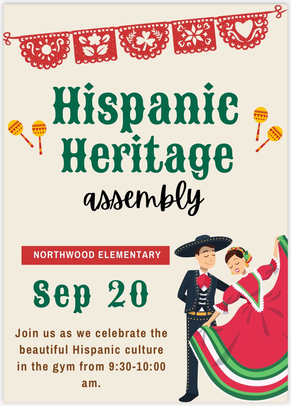 Hispanic Heritage Month Assembly