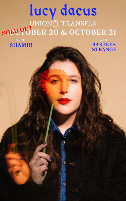 2nd Night Added - Lucy Dacus at Union Transfer - Philadelphia 10\/20&21