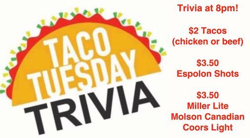 Taco Tuesday Trivia