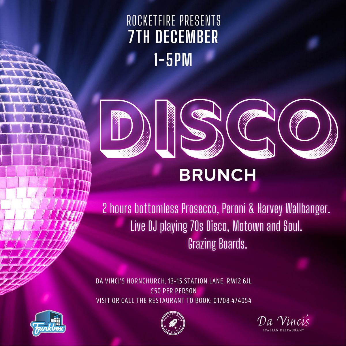 Disco Bottomless Brunch