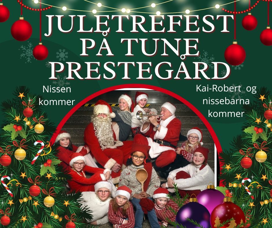 Juletrefest p\u00e5 Tune Presteg\u00e5rd