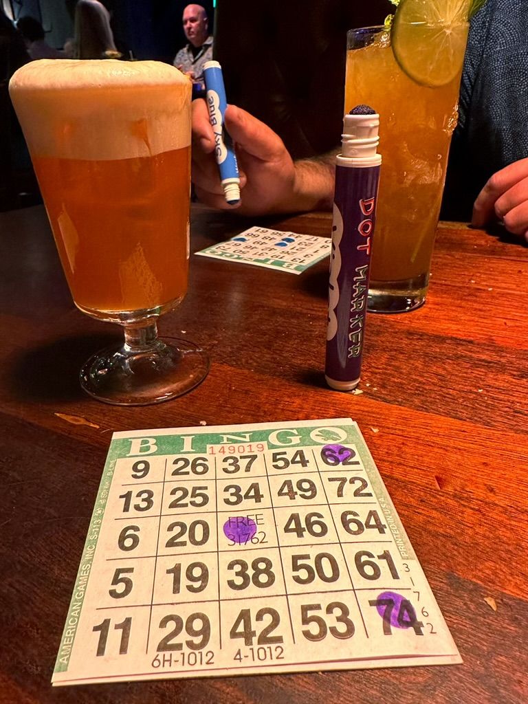 FINKO (Bingo)!  Drinks, Dinner, and Games!