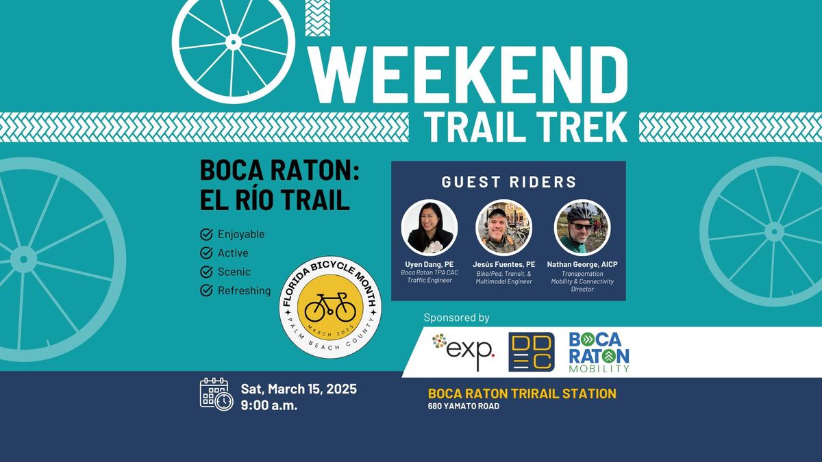 FREE - El Rio Trail Ride - FL Bicycle Month Event