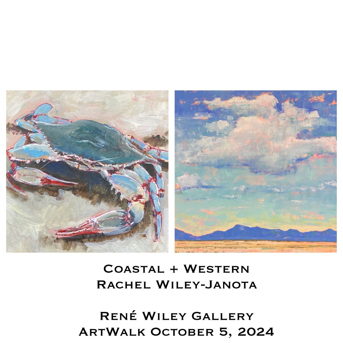 Preview Night! Rachel Wiley-Janota: Coastal + Western