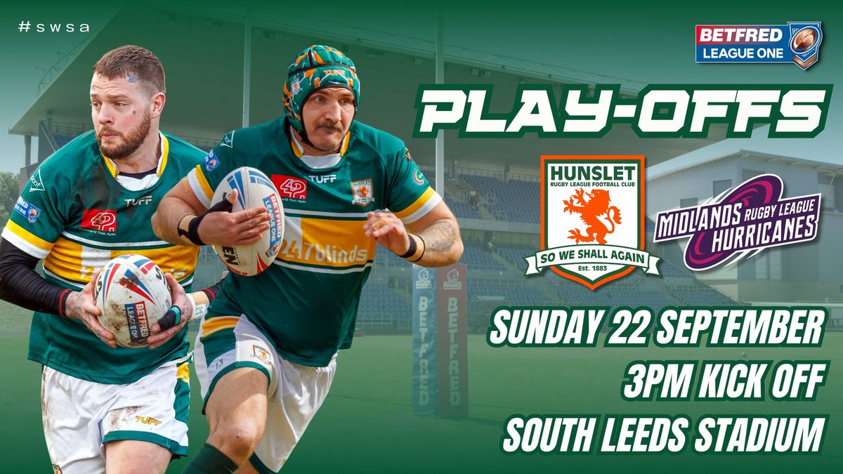 Hunslet RLFC vs Midlands Hurricanes