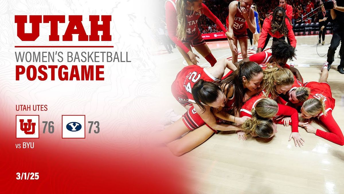 Utah Utes Women's Basketball vs. Washington Huskies