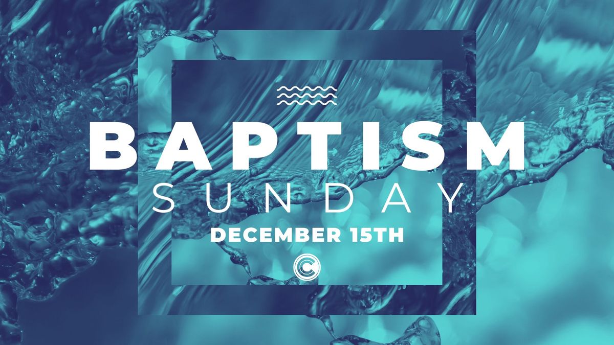 Baptism Sunday