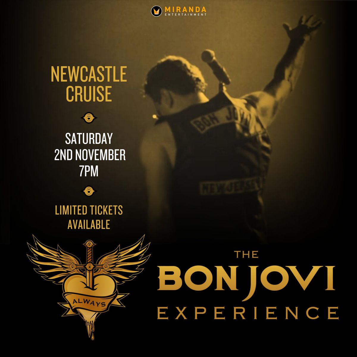 NEWCASTLE CRUISE | ALWAYS THE BON JOVI EXPERIENCE