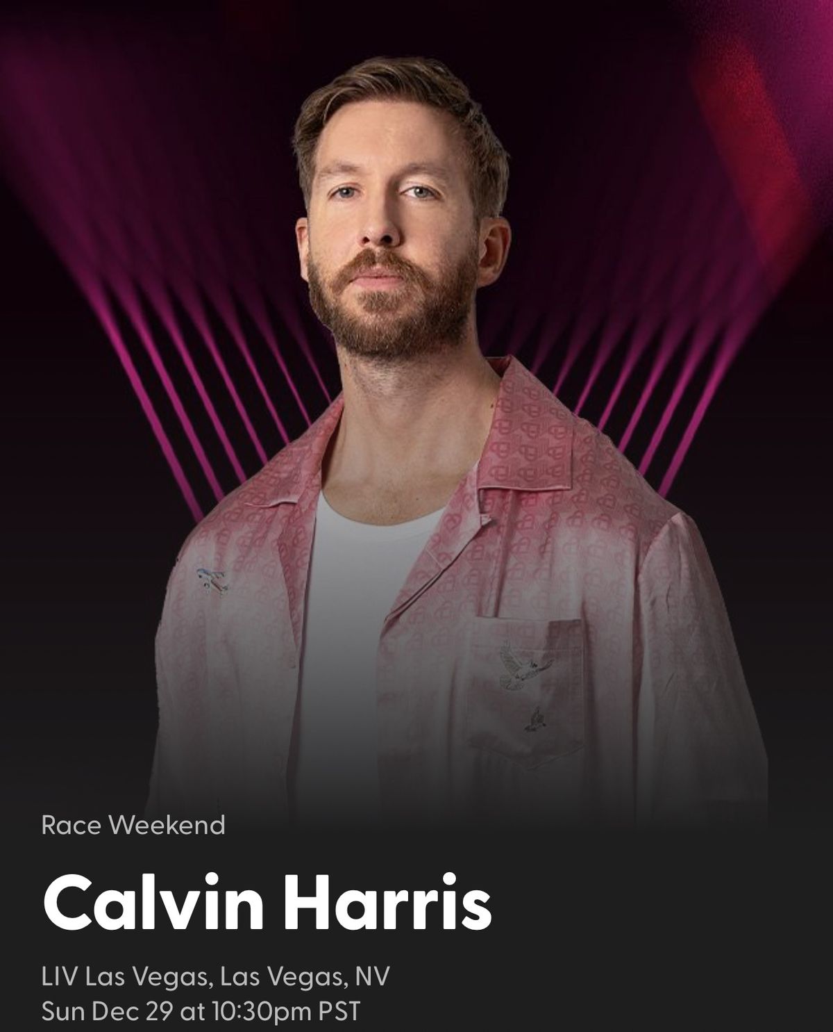 LIV Nightclub Calvin Harris - Bottle Service, Guest-list & Tickets