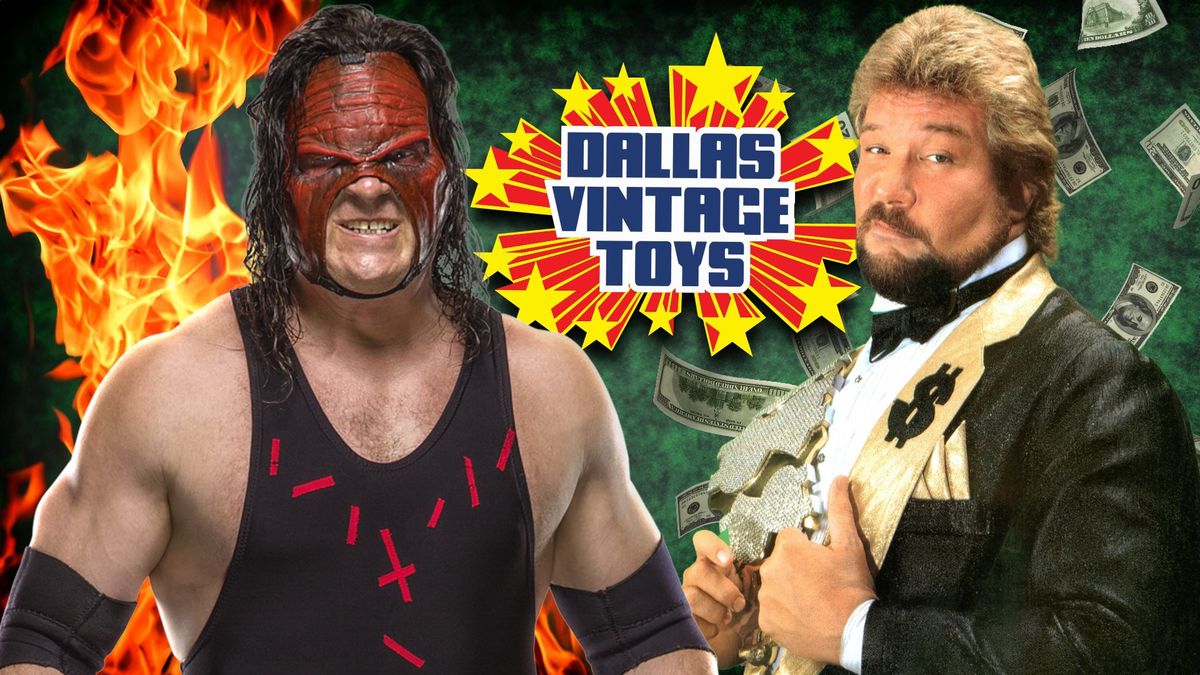 Kane & Million Dollar Man Appearance at Dallas Vintage Toys (Wrestling Legends)