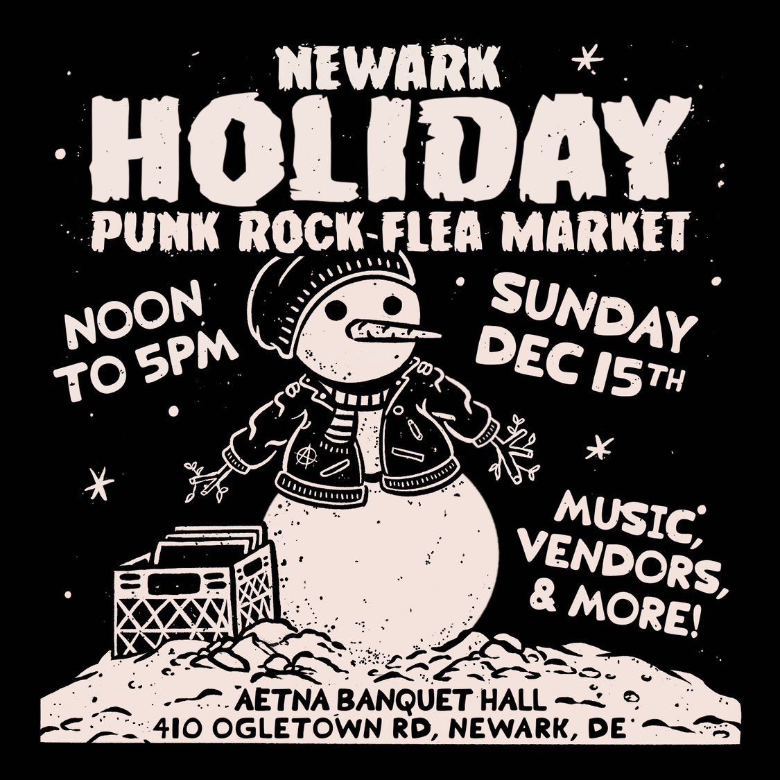 Newark Holiday Punk Rock Flea Market 