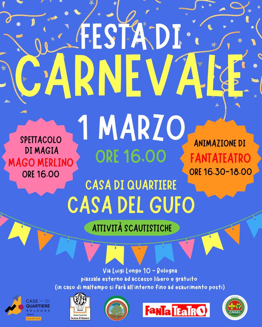 CARNEVALE ALLA CASA DEL GUFO