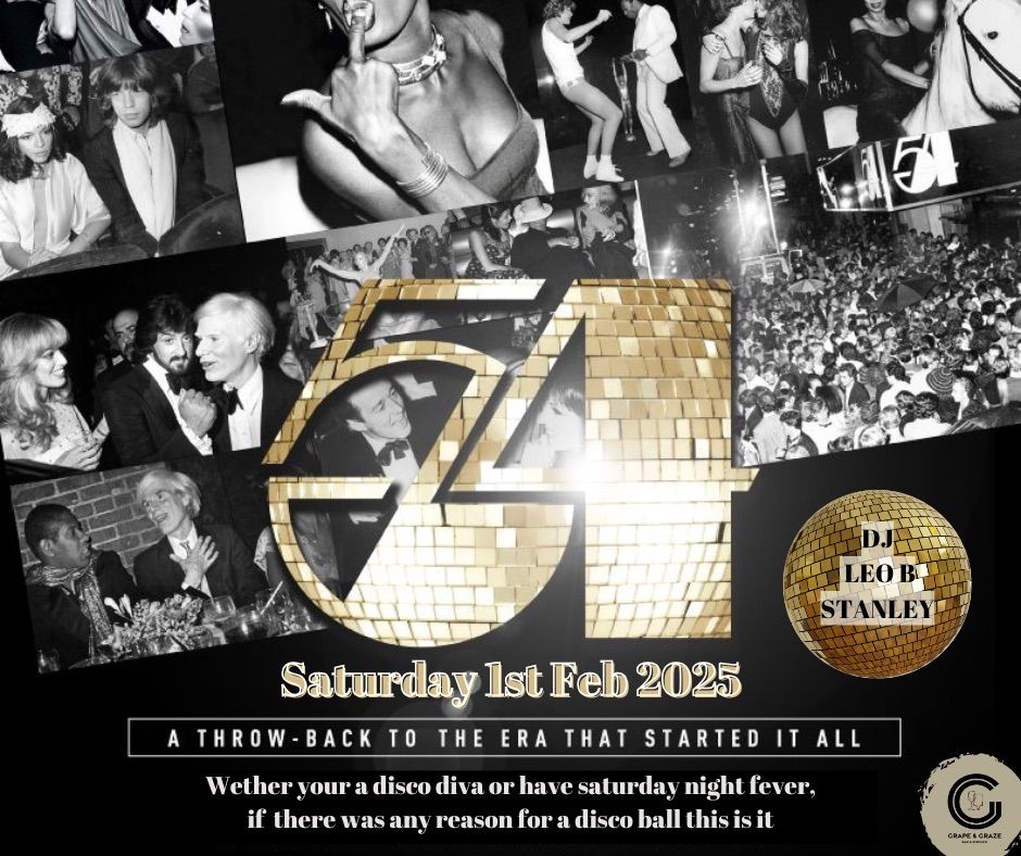 Let\u2019s Groove Tonight - A Night at Studio 54 with Leo B Stanley