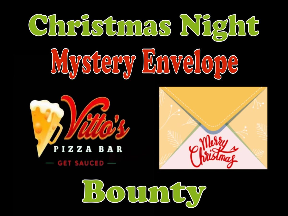 Christmas Night Mystery Envelope $300 GTD