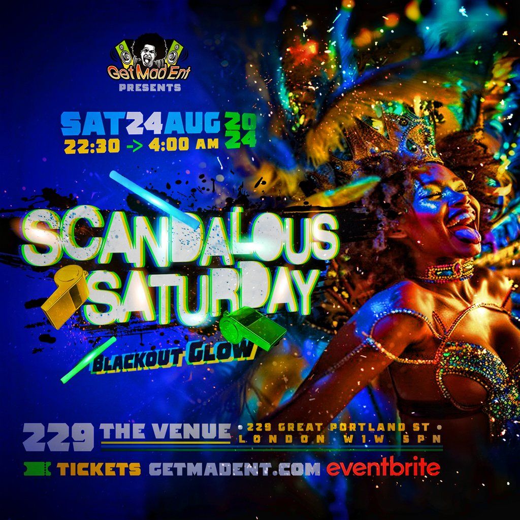 Notting Hill Carnival 2024 - Scandalous Saturday