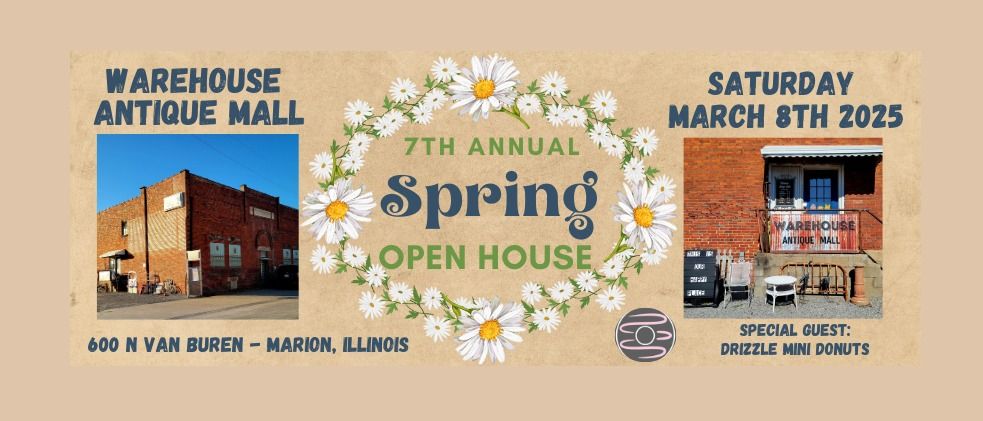 7th Annual Spring Open House at Warehouse Antique Mall