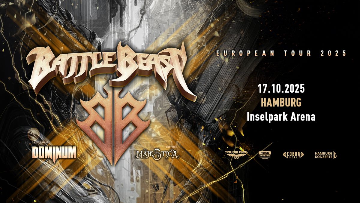 BATTLE BEAST - European Tour 2025 w\/ Dominum & Majestica | Hamburg