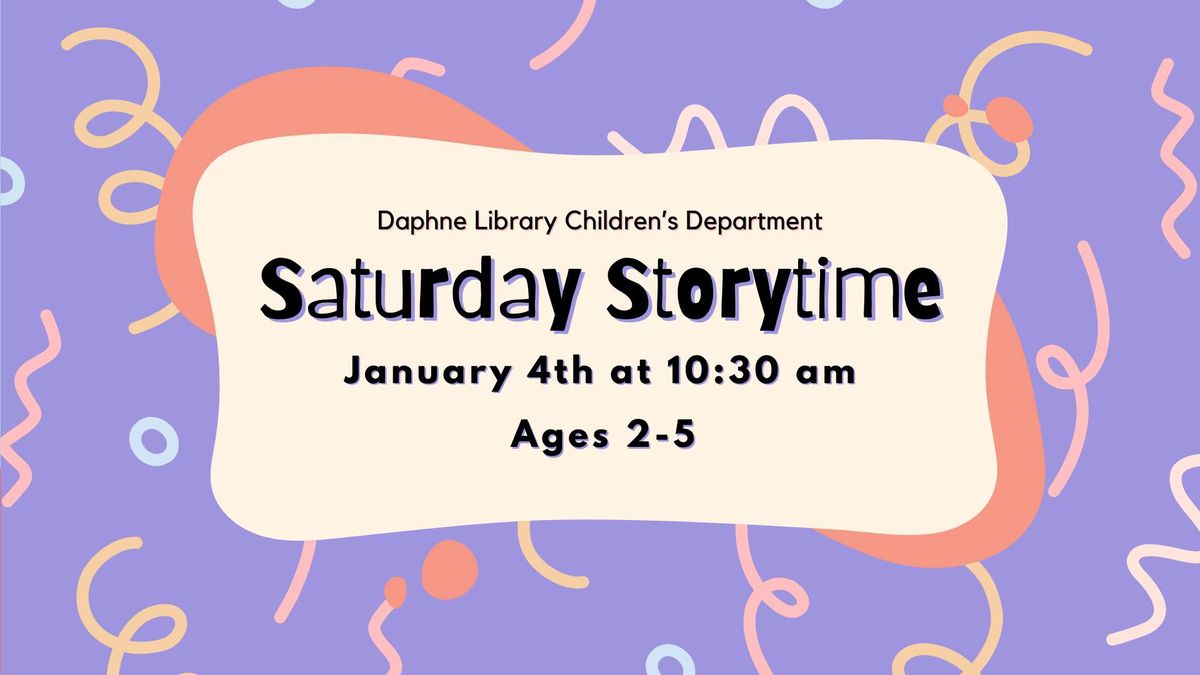 Saturday Storytime